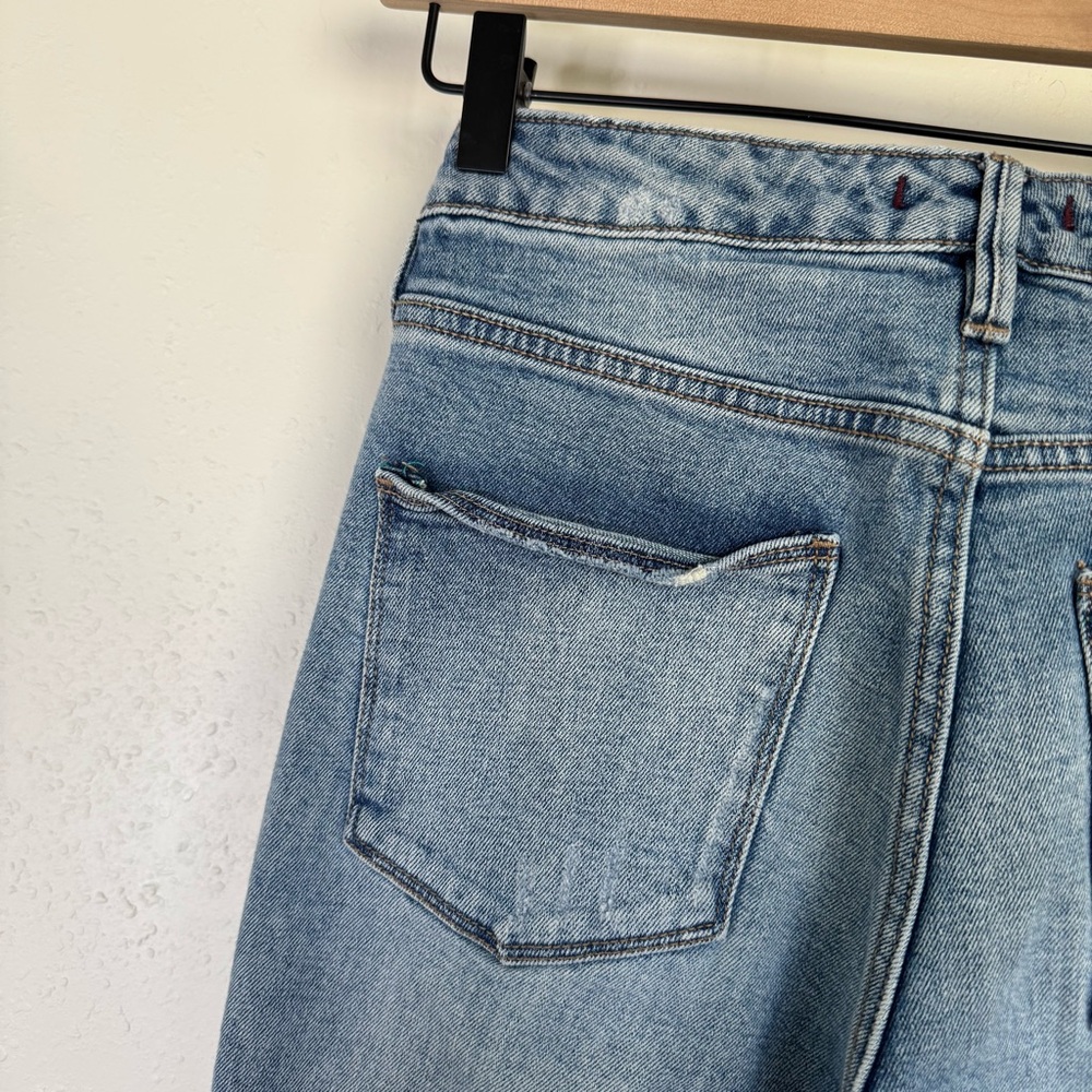 Dear John Flare Patchwork Distressed Blue Jeans s… - image 10